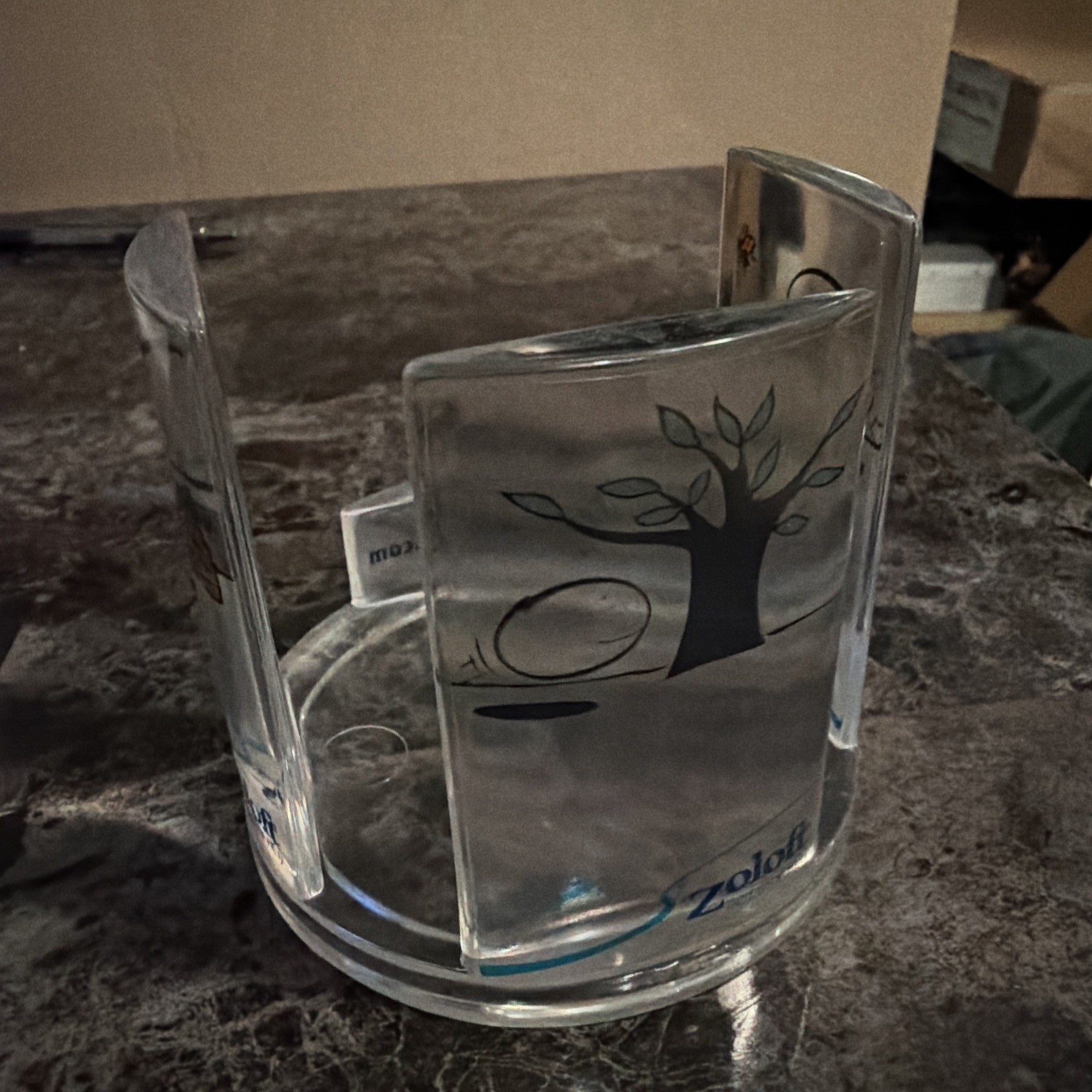 Zoloft Cup Holder Drug Rep Promo 2000s