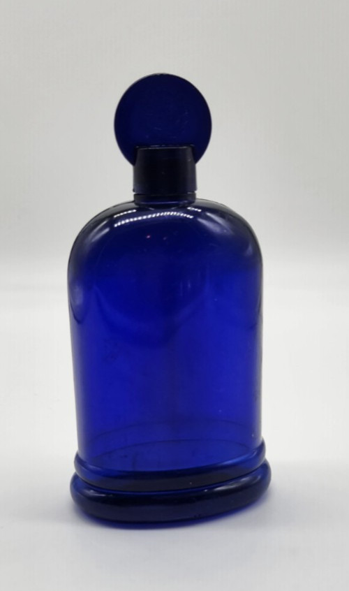 Pharmacy Container Cobalt Blue Plastic from Milano Italy